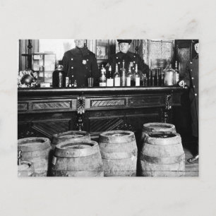 Verbot - Schnellster Polizeibeamter - M Postkarte