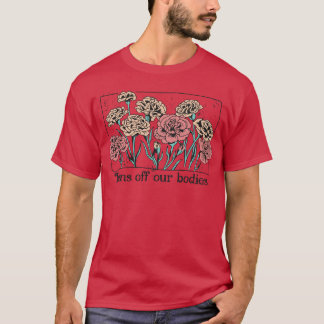 Verbote für Vintage Blume in unseren Gremien Femin T-Shirt