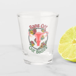 Verbote unserer Organe Schnapsglas