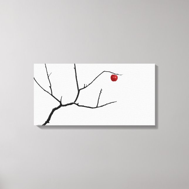 Verboten durch Leslie Paprikaschoten Leinwanddruck (Vorderseite)