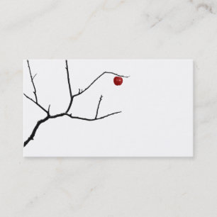 Verboten durch Leslie-Paprikaschoten Visitenkarte