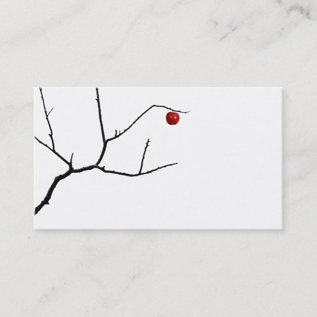 Verboten durch Leslie-Paprikaschoten Visitenkarte (Vorderseite)