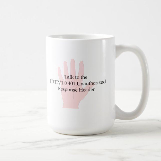 Verboten Kaffeetasse (Rechts)