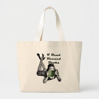 Verbotene Buch-Tasche Jumbo Stoffbeutel