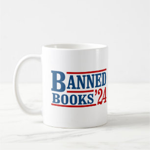 Verbotene Bücher 2024 Kaffeetasse