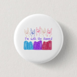 Verbotene Bücher Button