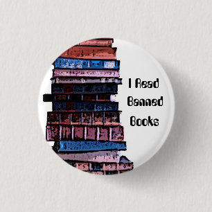 verbotene Bücher Button