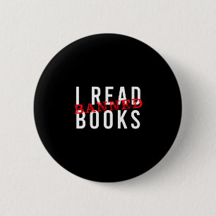 Verbotene Bücher lesen Lehrer liest Schulbuch Button