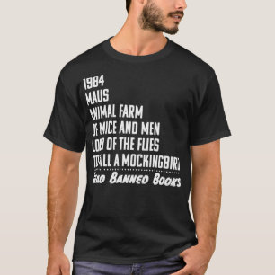 Verbotene Bücher lesen T-Shirt