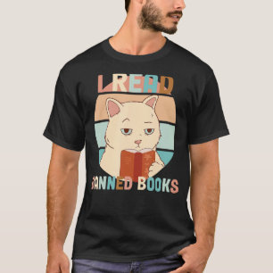 Verbotene Bücherzitate Ich lese verbotene Bücher L T-Shirt