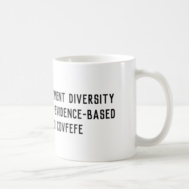 Verbotene Wort-Tasse CDC 7 Tasse (Rechts)