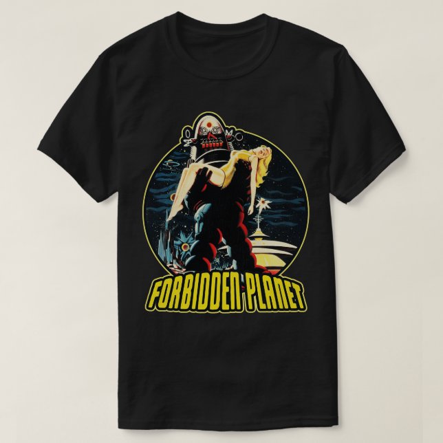 Verbotener Planet Classic Film T-Shirt (Design vorne)