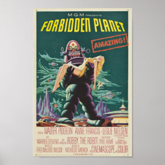 Verbotener Planet Poster