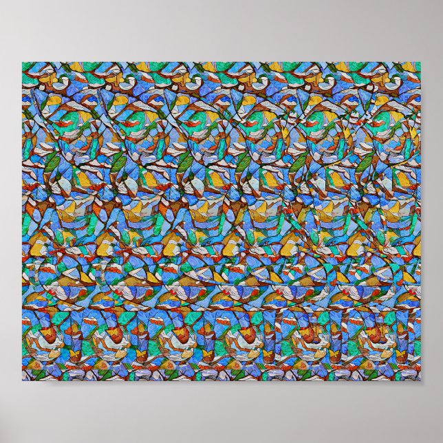 Verbotenes Wissen - Versteckter 3D-Druck Poster (Vorne)