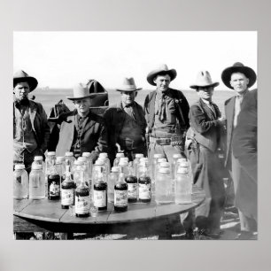 VERBOTSBESTÄTIGUNG - TEXAS c. 1928 Poster