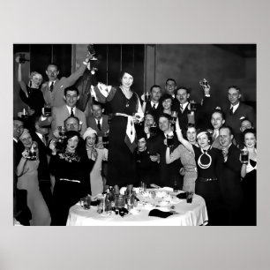 VERBOTSENDE 1933 [DIGITALE KUNST] POSTER