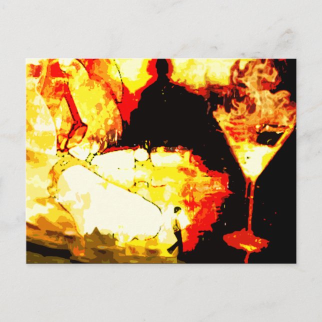 verbrannt. postkarte (Vorderseite)