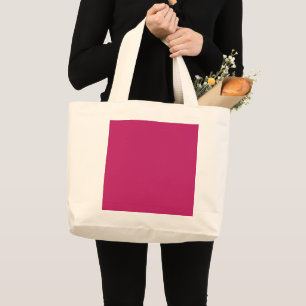 Verbrannt rosa Jumbo-Tasche Jumbo Stoffbeutel