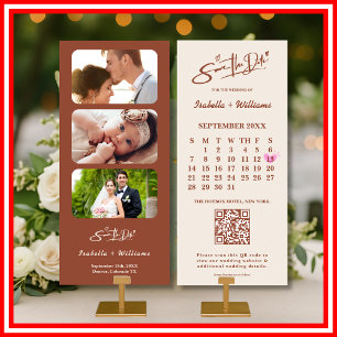 Verbrannte Orange Boho Terrakotta Hochzeit Save Th