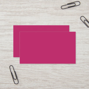 Verbrannte Pinke Visitenkarte