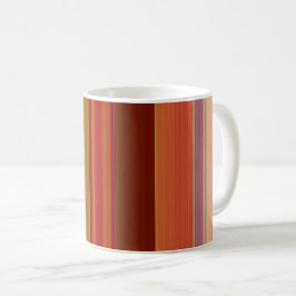 Verbranntes Orange Kaffeetasse
