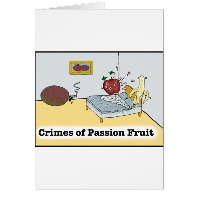 Verbrechen der Passionsfrucht Zazzle (Vorne)