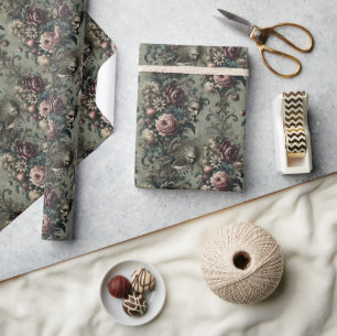 Verbrechen gegen die Eldridge - gotische Folklore Geschenkpapier