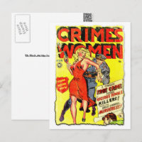 Verbrechen von Frauen #2 Goldenes Comic Buchdecke