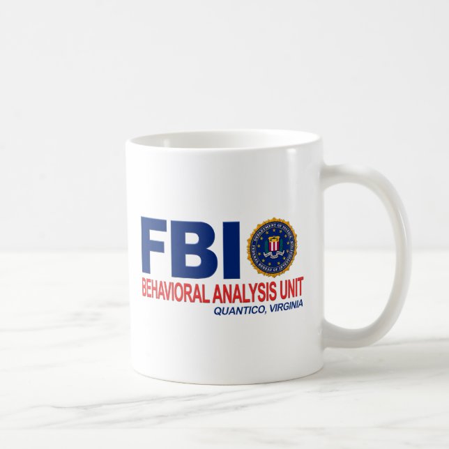 Verbrecher FBI BAU Kaffeetasse (Rechts)