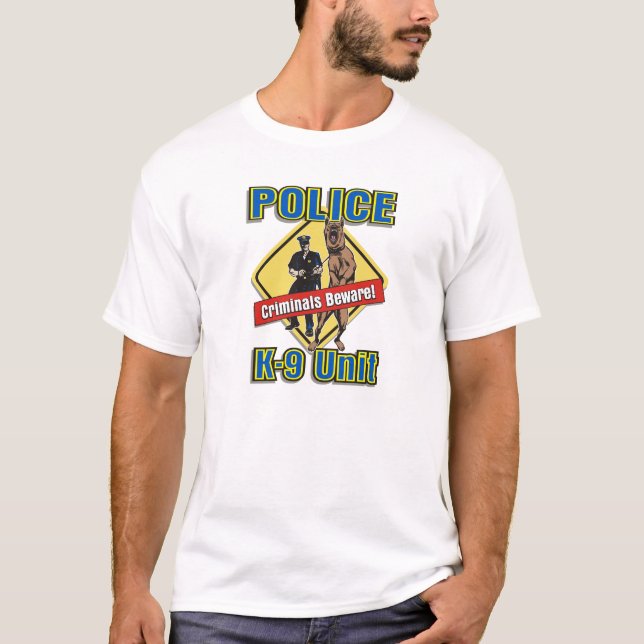 Verbrecher K9 passen auf T-Shirt (Vorderseite)