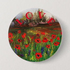 Verbreiten Sie die Liebe, die wunderschöne Liebe d Button