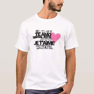 Verbreiten Sie die Liebe T-Shirt