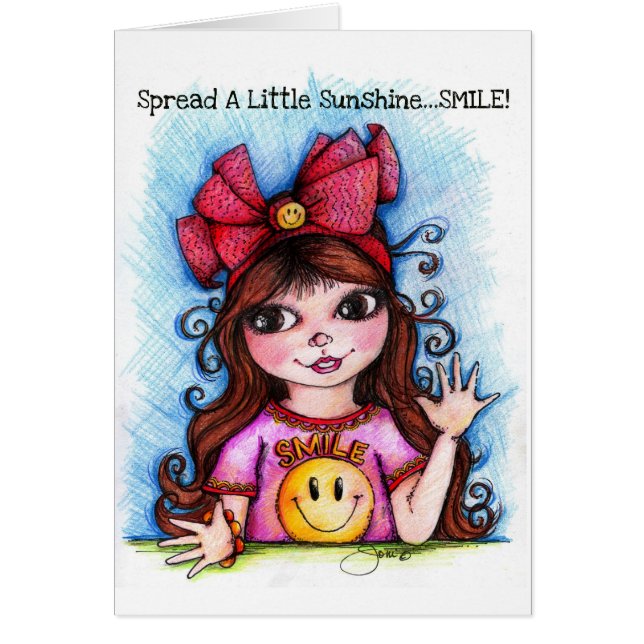 Verbreiten Sie einen wenig Sonnenschein! (Vorne)