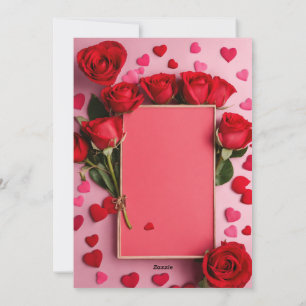 "Verbreitet die Liebe: Valentintagskarte" Feiertagskarte