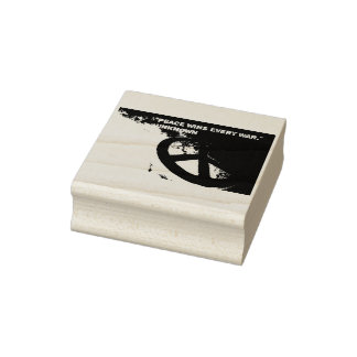 Verbreitet eure Liebe wie Feuer Gummistempel