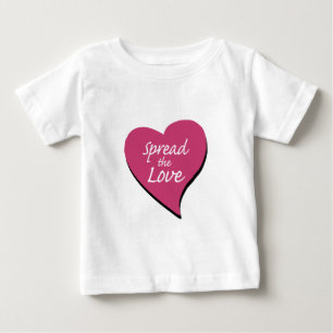 Verbreitung der Liebe Baby T-shirt