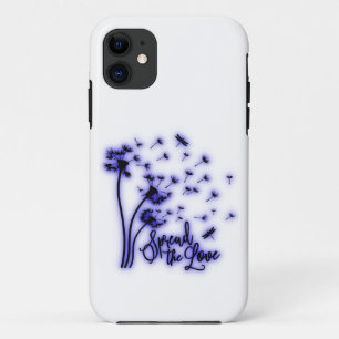 Verbreitung der Liebe Dandelion und Libellen Case-Mate iPhone Hülle