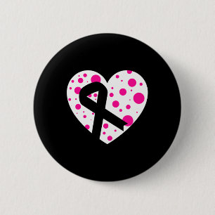 Verbreitung der Liebe mit der rosafarbenen, rosa, Button