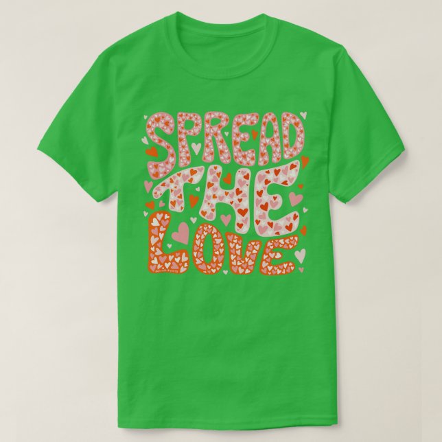 Verbreitung der Liebe T-Shirt (Design vorne)