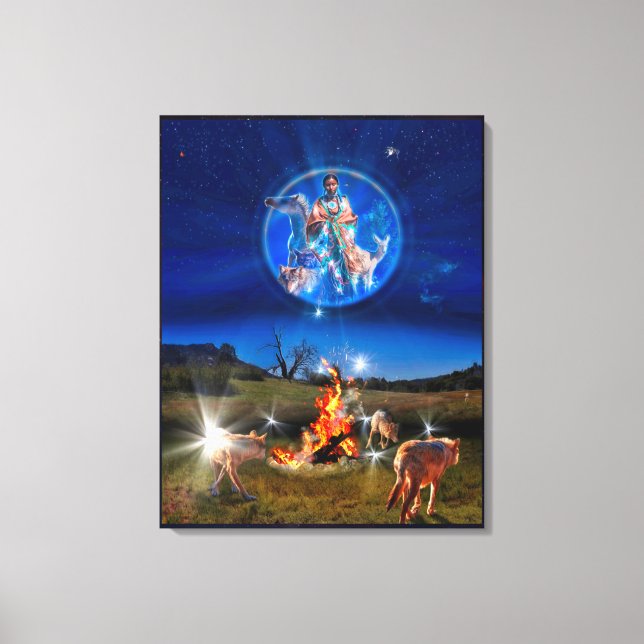 VERBREITUNG DES FRIEDENS FÜR DIE NATIONEN LEINWANDDRUCK (Vorderseite)