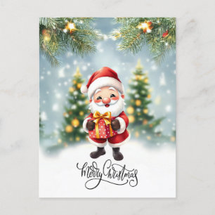 Verbreitung von Weihnachtsjubeln Feiertagspostkarte