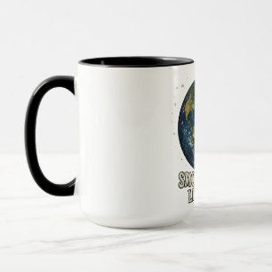 Verbrennen Planet Energy Tasse