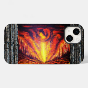 Verbrennen von Sky Case-Mate iPhone 14 Hülle