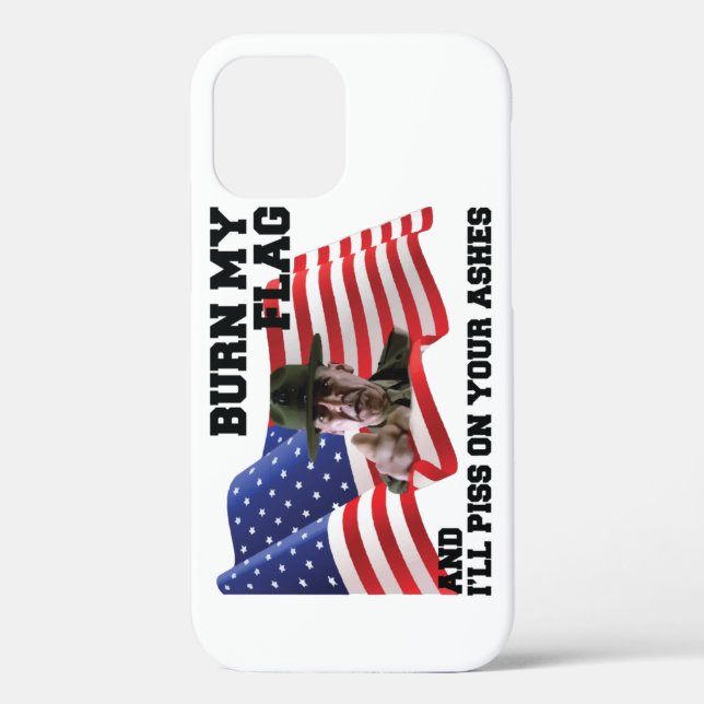 Verbringe nicht meine Flagge Case-Mate iPhone Hülle (Rückseite)