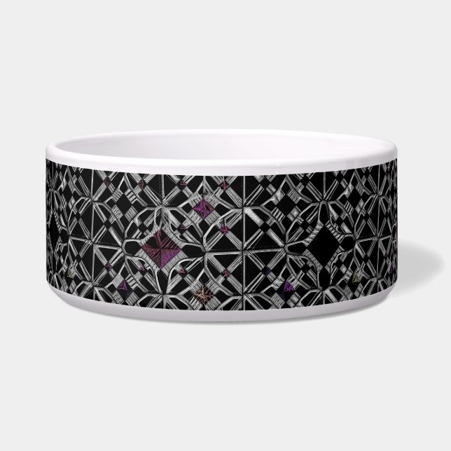 Verbunden bei der Crossroads Keramik Pet Bowl Napf (Vorderseite)