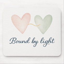 Verbunden durch Licht Mousepad
