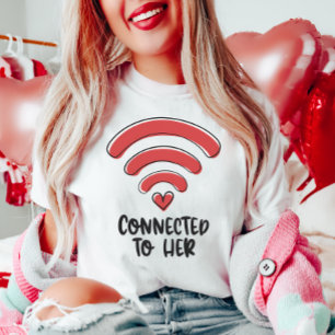 verbunden mit ihr T-Shirt