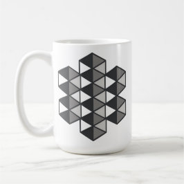 Verbundenes Dreiecke Tasse