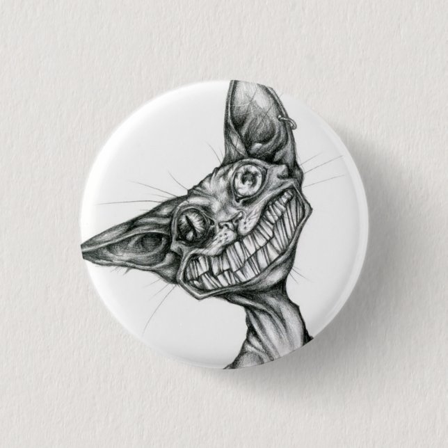 Verbündet-Katze Button (Vorderseite)