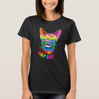 Verbündete Katzen Purride Katzen Stolz Kitty Mama  T-Shirt